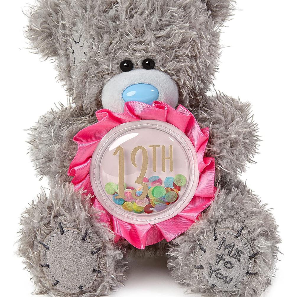 7" 13th Birthday Rosette Me to You Bear Extra Image 1